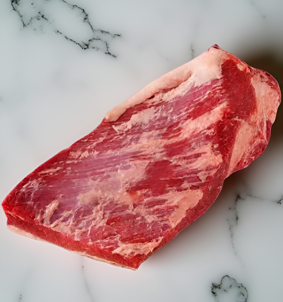 21-day dry-aged Brisket on white marble